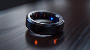 Black colour Smart Ring