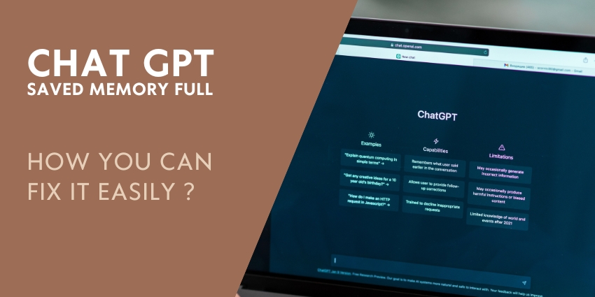 Learn what Saved memory full means in ChatGPT, why it happens, and how to manage your memory like a pro.
